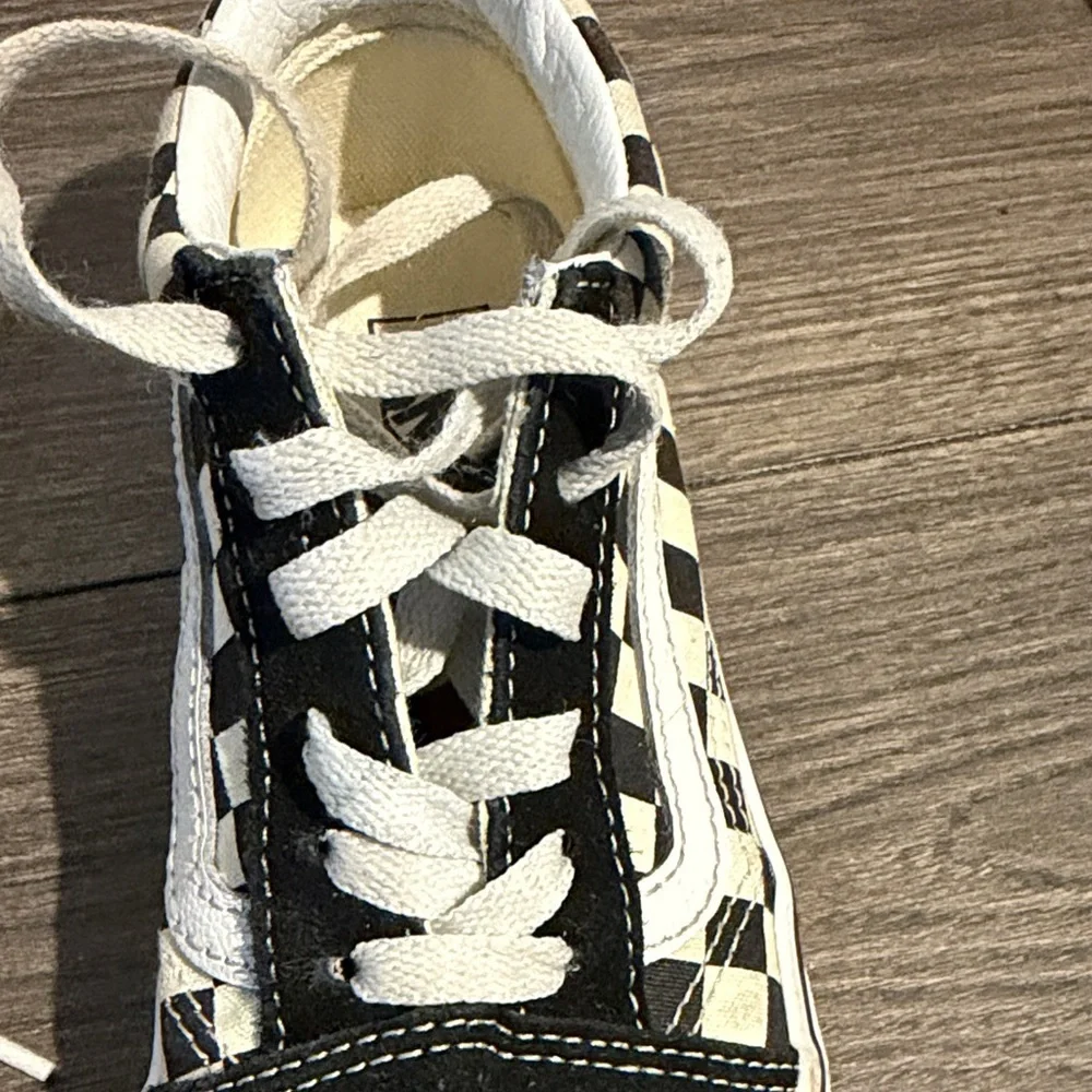 Vans Old Skool Classic Black and White Checkered Shoes